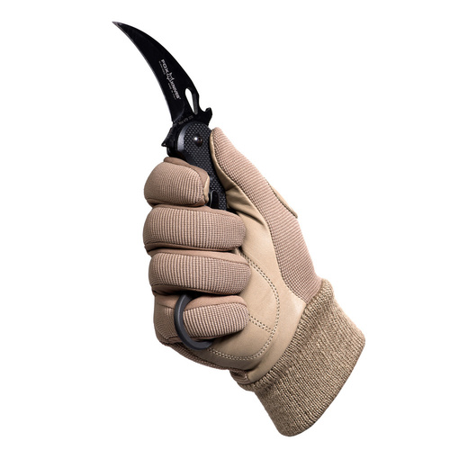 Спорядження - M-Tac - Тактичні стрілецькі рукавички Mk.8 - хакі - 90212004 - Тактичні рукавиці