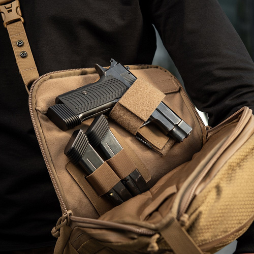 Рюкзаки - M-Tac - Сумка на плечо Laser Cut Hex - Cordura - Coyote - 10241005 - Сумки