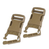 Tasmanian Tiger - Пряжки SR 25 Safety QA - 2 шт - Coyote Brown - 7278.346