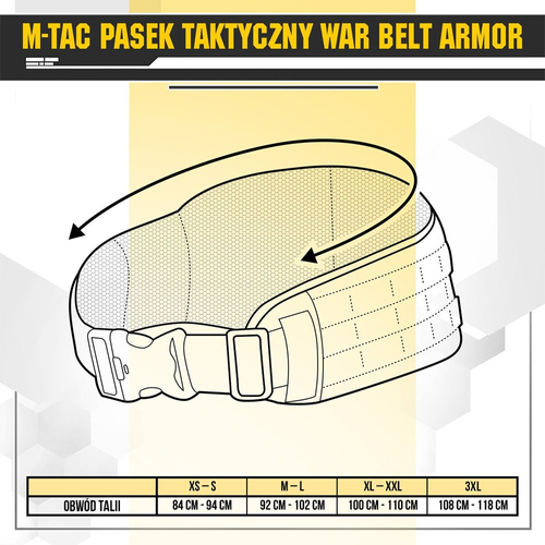 Снаряжение - M-Tac - Tактический пояс War Belt Armor - Ranger Green - 10037823 - Рации