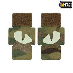 M-Tac - Флуоресцентні нашивки Tiger Eyes Laser Cut - Para - MultiCam - 51140008