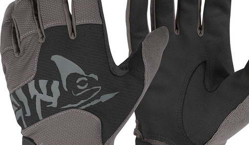 Тактические перчатки - Helikon - All Round Tactical Gloves Light® - Black / Shadow Grey - RK-ATL-PO-0135A.