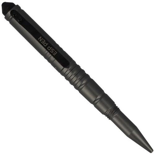 ESP - Тактическая ручка со стеклобоем - титановый синий - KBT-03-T -  Тактические ручки и карандаши