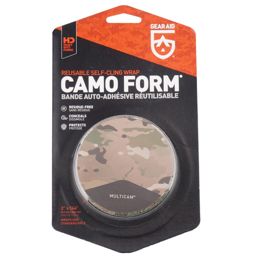 Gear Aid - Самоклеящаяся камуфляжная лента Camo Form - 3,65 м - MultiCam - 19418 - Маскировочные ленты