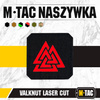 M-Tac - Квадратная нашивка Laser cut Valknut - Красный / Чёрный - 51162233