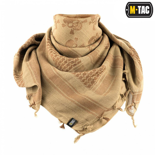 M-Tac - Арафатка-Хустка Shemagh - Pirate Skull - Coyote Brown - 40903017 - Бандани, арафатки, шарфи-труби