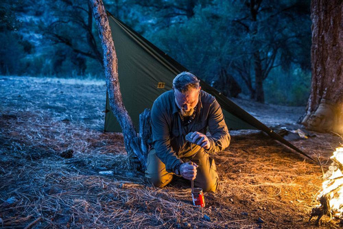 Тактические рубашки - Helikon - Футболка Woodsman - Taiga Green / Coyote - KO-WDN-DC-1109A