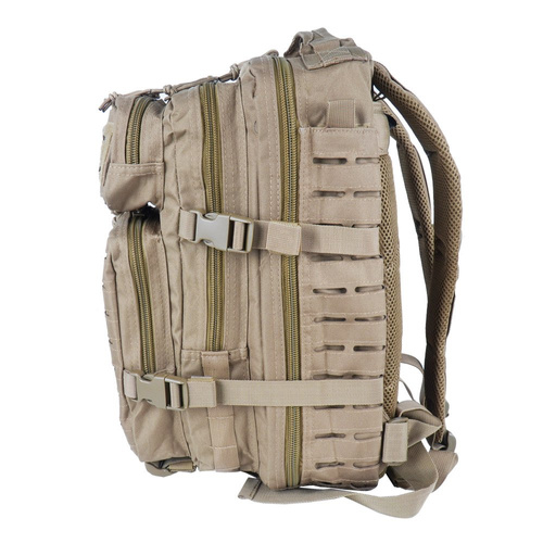 Mil-Tec - Рюкзак Small Assault Pack Laser Cut - Coyote Tan - 14002605 - Рюкзаки тактичні - Рюкзаки