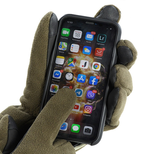 Тактичні рукавиці - M-Tac - Флісові рукавички - оливкові - 90309001