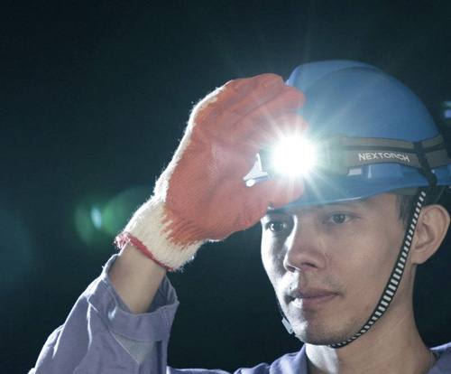 NEXTorch - Світлодіодний налобний ліхтар Max Star LED - 1200 лм - чорний - MAX STAR - Ліхтарики на голову - Ліхтарики