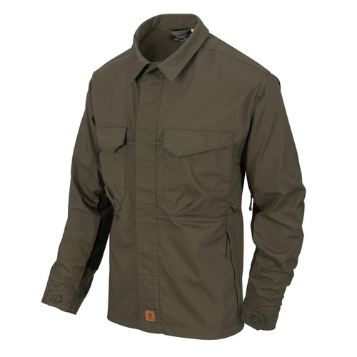 Helikon - Рубашка Woodsman - Taiga Green / Czarny - KO-WDN-DC-0901A - Тактические рубашки