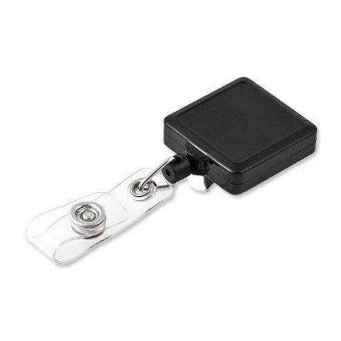 KEY-BAK - Ретрактор для бейджа Retract-A-Badge ID Square with Clip - 0200-107 - Тренчики