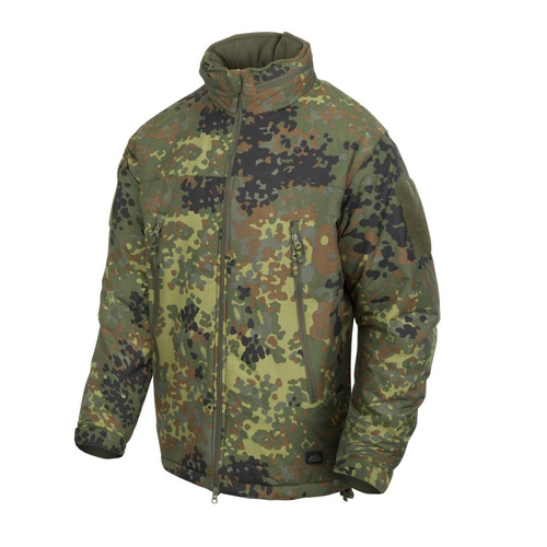 Helikon - Легкая зимняя куртка 7 уровня - Climashield® Apex™ - Flecktarn - KU-L70-NL-23 - Куртки зимние