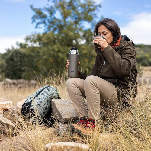 Esbit - Вакуумная колба Thermos Classic - 750 мл - Нержавеющая сталь 18/8 - Olive Green - VF750ML-OG - Термосы і термокружкы - Кемпинг