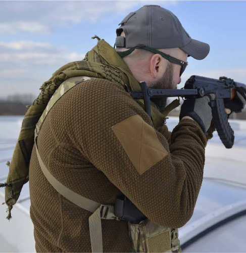 Helikon - Alpha Tactical Grid Fleece Sweatshirt - темно-синий - BL-ALT-FG-37 - Флисовые куртки - Одежда