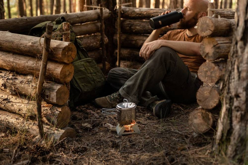 Esbit - Туристичний казанок з кришкою - нержавіюча сталь - 625 мл - PT625ST - Казанки