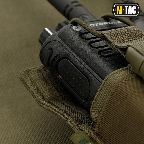 Спорядження - M-Tac - Підсумок для радіо - MOLLE - Ranger Green - 10130023 - Чохли для рацій