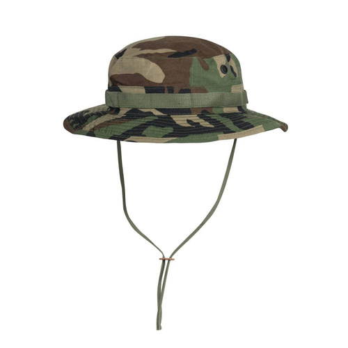 Helikon - Шапка буні з козирком - PolyCotton Ripstop - Woodland - KA-BON-PR-03 - Капелюхи