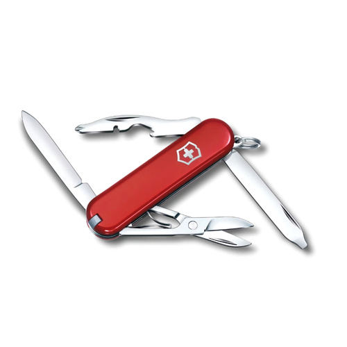 Victorinox - Кишеньковий ніж Rambler - 10 функцій - 1.4410 - Полімер - Червоний - 0.6363 - Швейцарські ножі