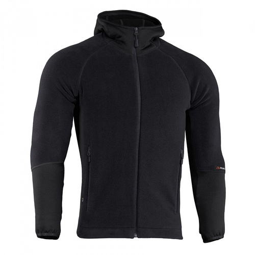 M-Tac - Флисовая кофта Polartec Sport Hoodie Fleece Sweatshirt - Black - 70067002 - Флисовые куртки - Одежда