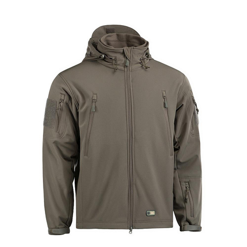 Зимові куртки - M-Tac - Куртка Softshell з флісовою підкладкою - Olive - MTC-SJWL-OD