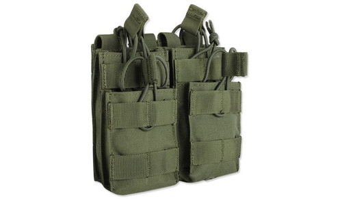 Condor - Double Stacker M4 Mag Pouch - Green OD - MA43-001 - Подсумки тактические - Снаряжение