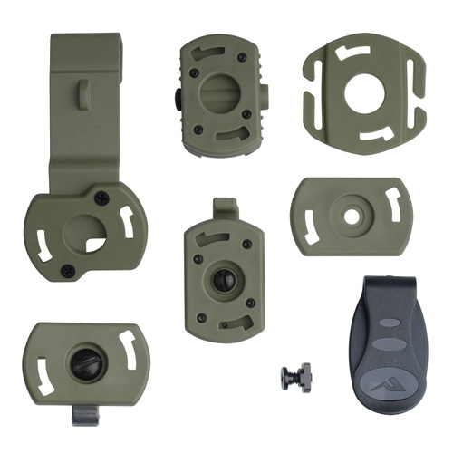 Princeton Tec - Світлодіодний ліхтар налобного ліхтаря Switch RGB MPLS - 10 лм - Olive Drab - SWITCH-RGB-BK - Ліхтарики на шолом - Ліхтарики