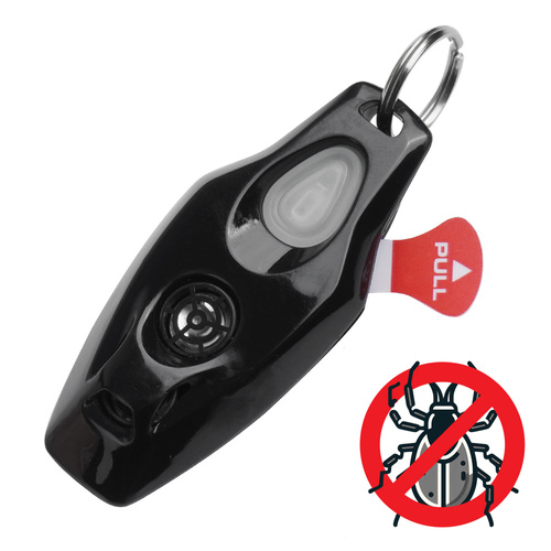 Спрей от комаров - inMOLESS - Ультразвуковой отпугиватель клещей для людей Human - Black - IN-HUM-BL