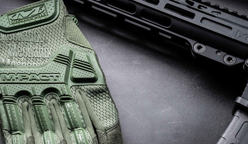 Mechanix - тактические перчатки M-Pact - Olive Drab - MPT-60. - Тактические перчатки