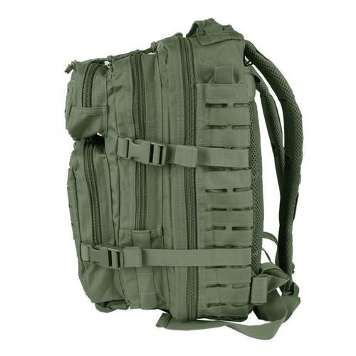 Mil-Tec - Рюкзак Small Assault Pack Laser Cut - Зелёный OD - 14002601 - Рюкзаки тактические - Рюкзаки