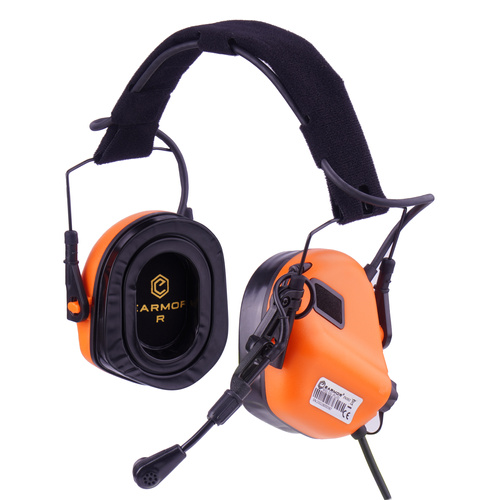 Earmor - Активные слуховые наушники M32 PLUS - Vivid Orange - M32-OG (PLUS) - Рации - Снаряжение