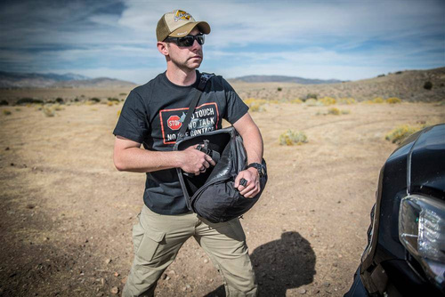 Helikon - Перевернутая вставная кобура с держателем - синий меланж - IN-PIH-NL-M2 - Остальные чехлы