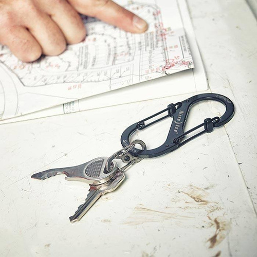 Nite Ize - Карабин S-Biner #4 SlideLock - черный - LSB4-01-R3 - Карабины - Кемпинг