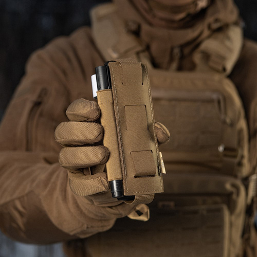M-Tac - Тактический карман для стазиса с панелью Molle Gen. III - Койот - 10137305 - Подсумки медицинские - Снаряжение