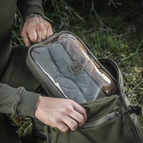 M-Tac - Прозорий органайзер Elite Large Gen.II - Cordura - нейлон - Чорний - 10147802-L - Підсумки вантажні - Спорядження