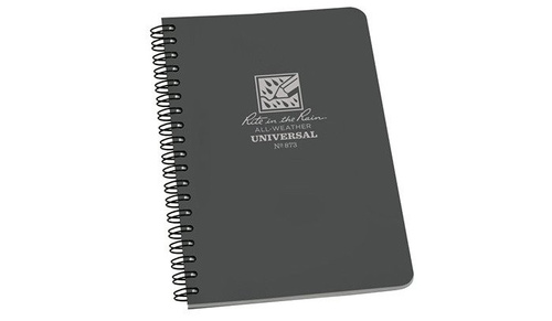 Rite in the Rain - Водонепроникний блокнот - 4 5/8 x 7" - 873 - сірий - Водонепроникні блокноти - Туризм