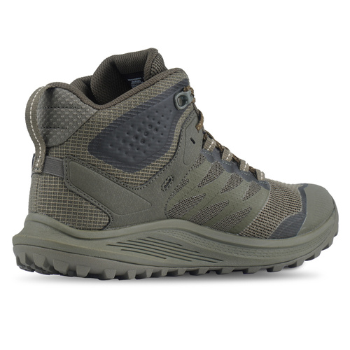 Обувь - Merrell - Взуття трекінгове Nova 3 Tactical Mid - Wodoodporne - Dark Olive - J005053 - Тактические ботинки