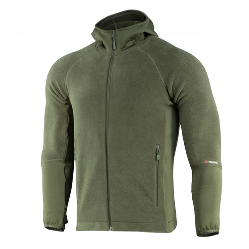 M-Tac - Флисовая кофта Polartec Sport Hoodie Fleece Sweatshirt - Army Olive - 70067064 - Флисовые куртки 