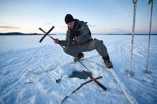 Helikon - Легкая зимняя куртка 7 уровня - Climashield® Apex™ - Flecktarn - KU-L70-NL-23 - Куртки