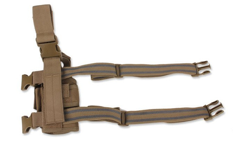 Condor - Кобура стегнова Tornado Tactical Leg Holster - Coyote Brown - TTLH-498 - Кобури стегнові - Спорядження