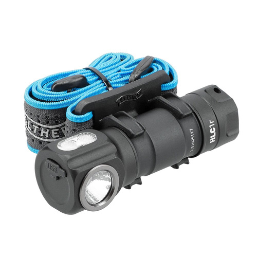 Walther - Фонарь светодиодный HLC1r - 500lm - черный - 3.7137 - Тактические фонари - Фонарики