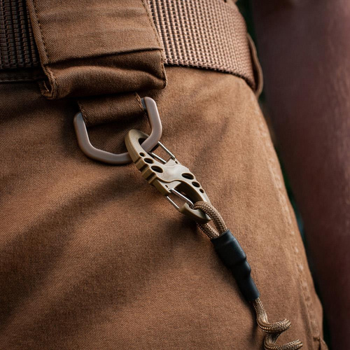 M-Tac - Подвійний карабін S-Hook - Coyote - MTC-SHKCRBNR-COY - Карабины