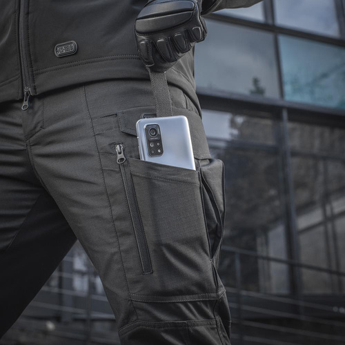 Одяг - Штани тактичні M-Tac - Conquistador Gen.I Flex - Ripstop - чорний - 20059002. - Штани тактичні