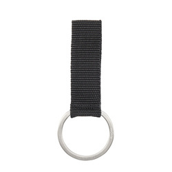 Nite Ize - Брелок для ключів зі шнурком O-Series Keychain - сталевий - сріблястий/чорний - OSK-01-R3