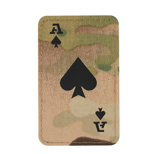 M-Tac - нашивка Ace of Spades - Cordura 500D - Multicam / Black - 51109802 - Нашивки