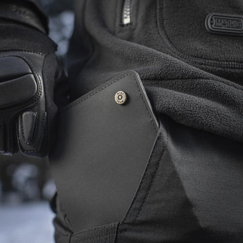 M-Tac - Бумажник Slim Elite Gen.II - черный / оранжевый - 10171835 - Кошельки, футляры для документов