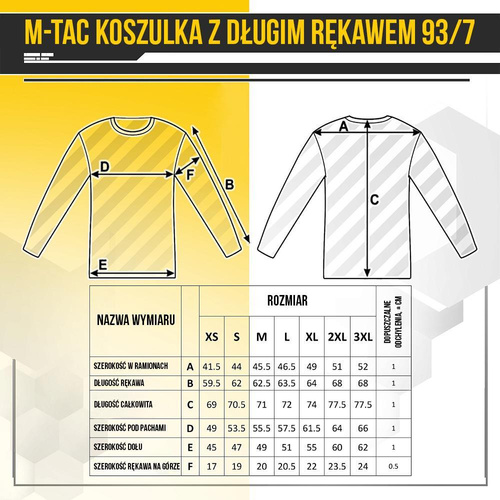 M-Tac - Тактична футболка з довгим рукавом - темно-сірий - 20067012 - Бойові сорочки