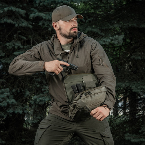 M-Tac - Сумка через плече Laser Cut Hex - Cordura - Ranger Green - 10241023 - Сумки - Рюкзаки