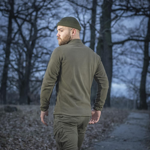 M-Tac - Військовий флісовий кардиган Delta Polartec Raglan - Dark Olive - 70022048. - Фліси - Одяг