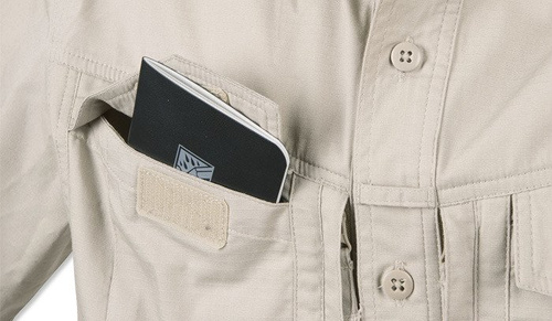 Одяг - Helikon - Koszula Defender Mk2 - Krótki rękaw - PolyCo Ripstop - Olive Green - KO-DS2-PR-02 - Тактичні сорочки